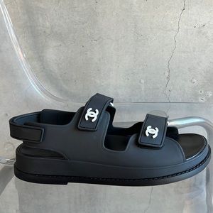 Rubber Dad Slingback Sandals